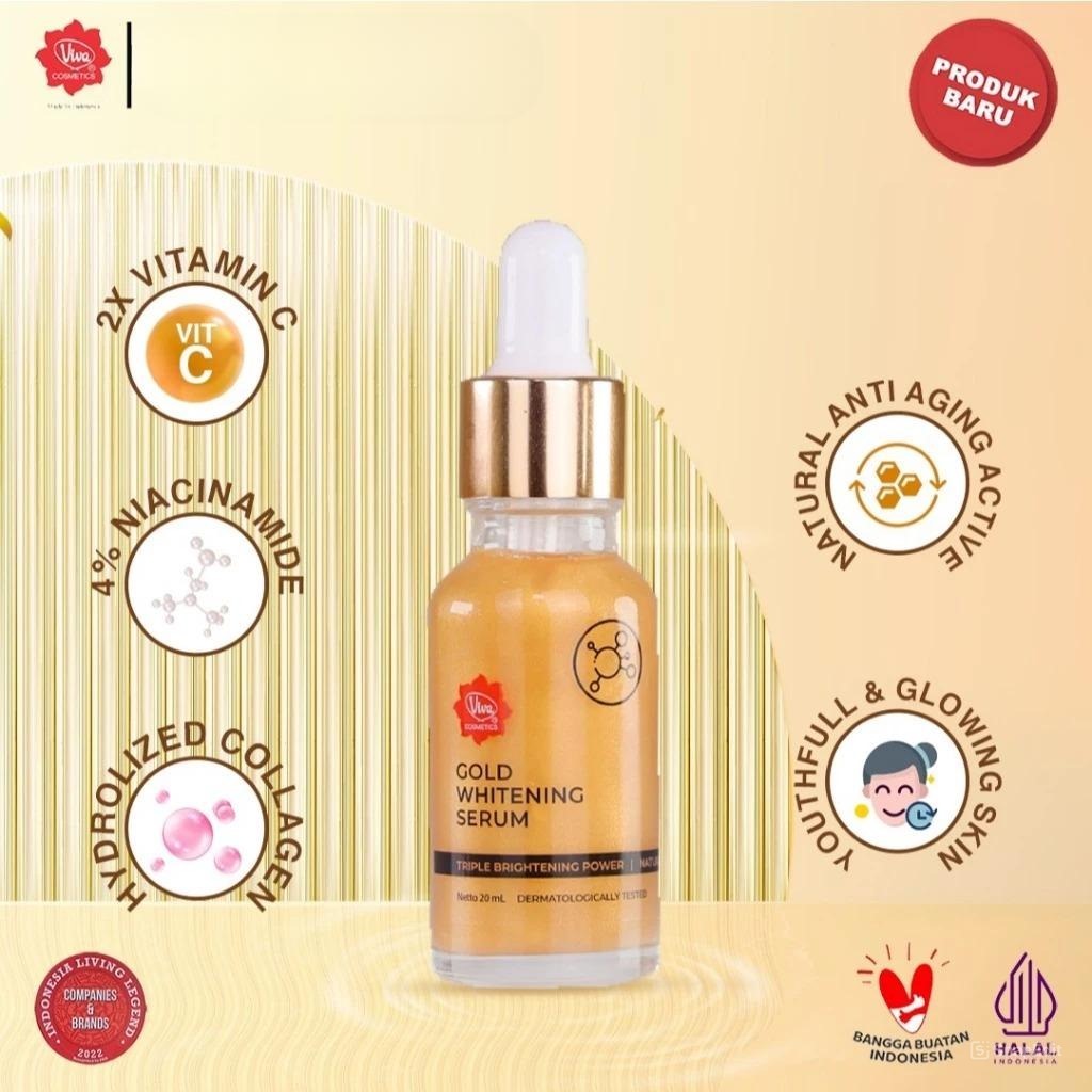 Viva Serum Gold Whitening  | NEW Whitening Serum