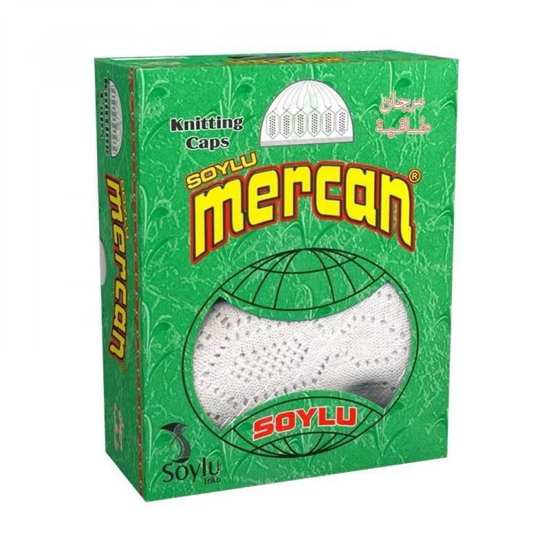 Peci Dewasa Soylu Mercan - Kopyah Rajut Mercan Soylu