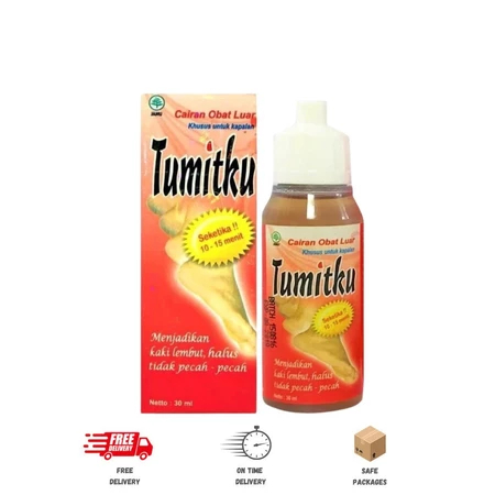 Jual Tumitku Obat Herbal Kaki Pecah BPOM Original Asli 1 Karton Ready Stock isi 120 botol