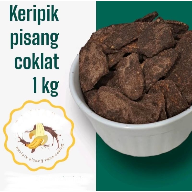 

Keripik pisang coklat ASLI Khas Lampung coklat melimpah