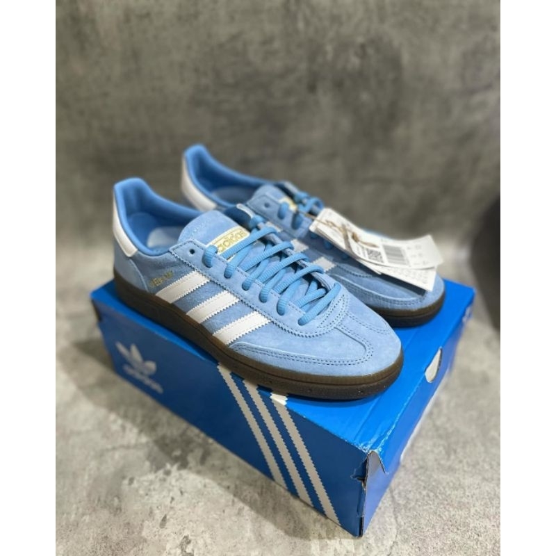 [100% ORI BNIBWT] Adidas Handball Spezial Ice Blue