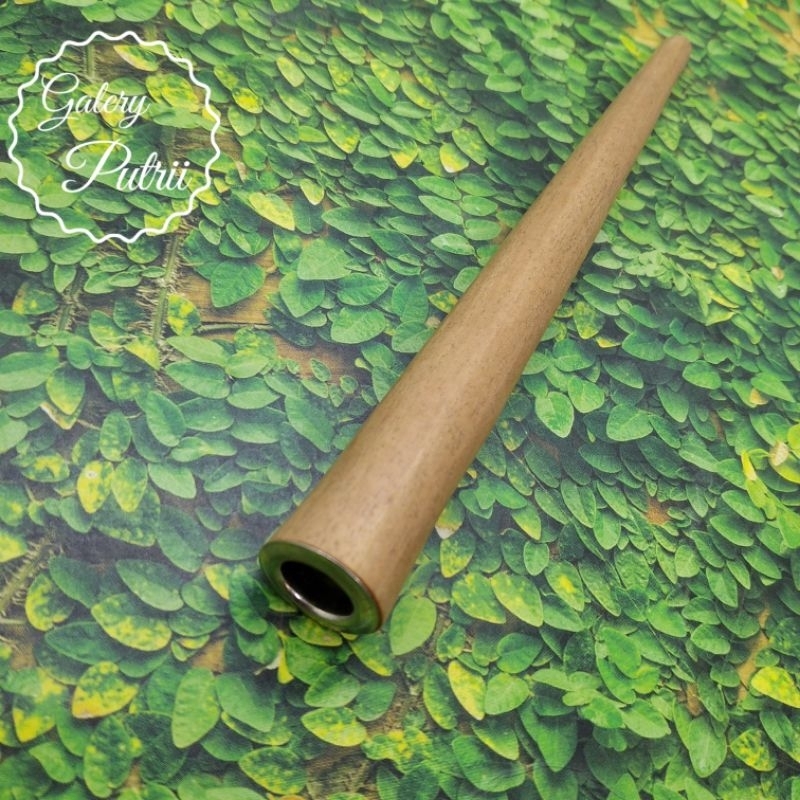 Pipa once / once cangklong polos kayu Cendana wangi