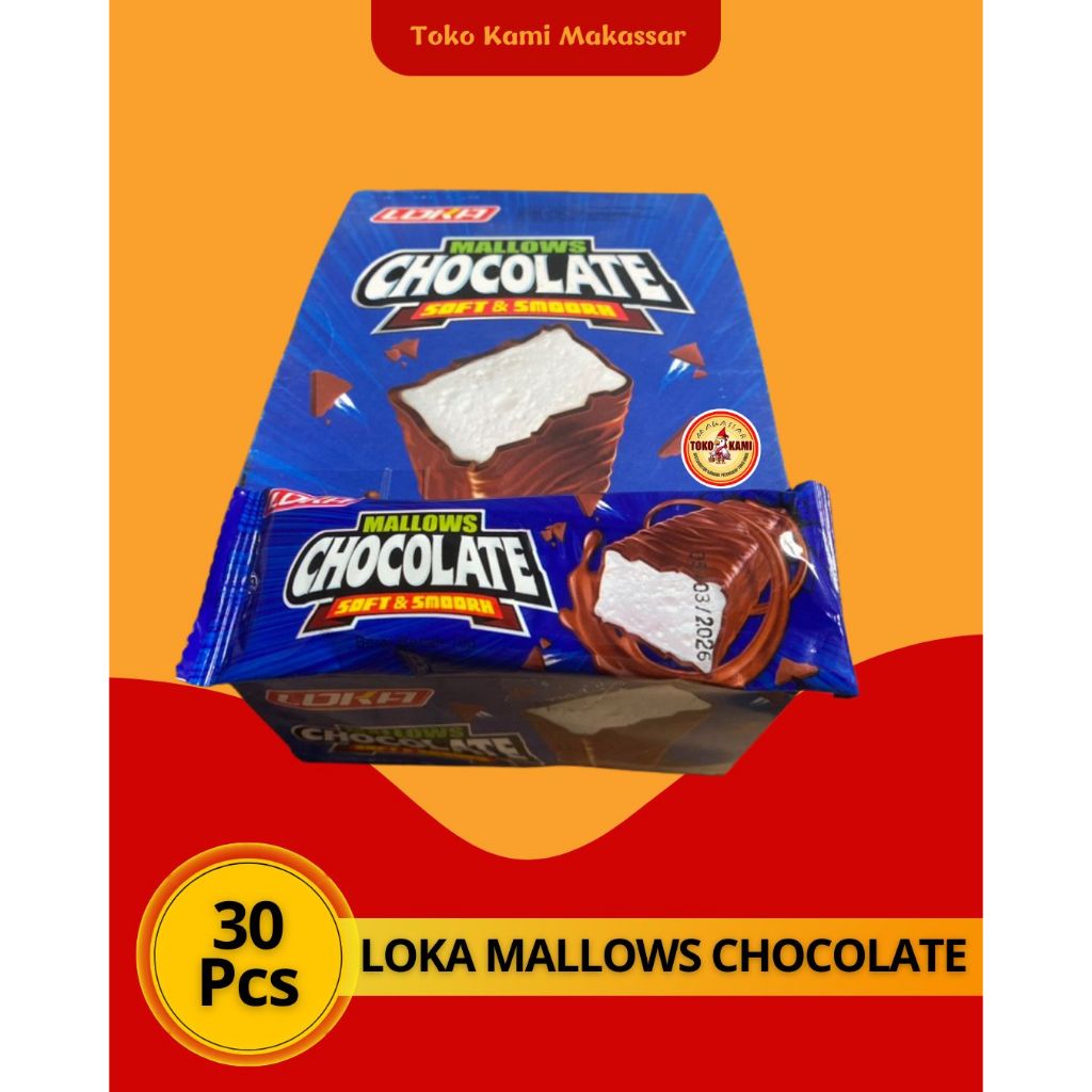 

Loka Mallows Chocolate 10grx30pcs