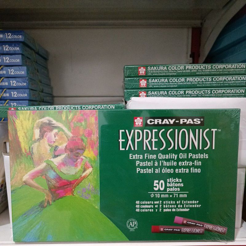 

krayon Sakura 50 warna/craypas expressionist/oilpastel