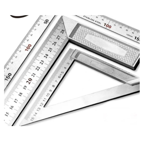 

PENGGARIS SIKU BESI TUKANG / TRIANGLE RULER - 500MM HIGH QUALITY