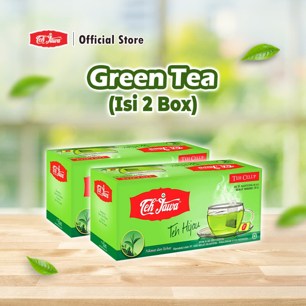 

Teh Jawa BKS [Twinpack] Green Tea/Teh Hijau Celup isi 25