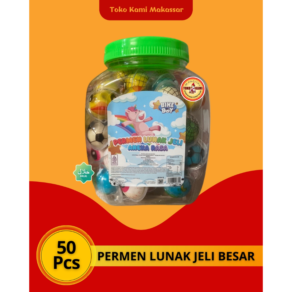 

PERMEN LUNAK MATA BESAR ISI 50 PCS