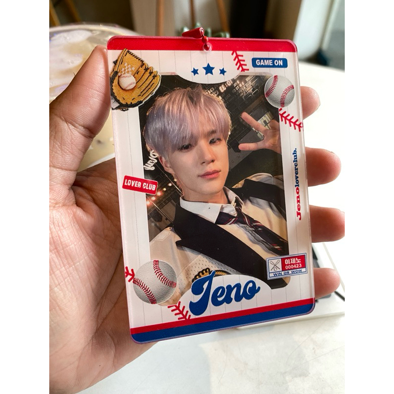 [READY STOCK] JENO BASEBALL ACRYLIC PC HOLDER