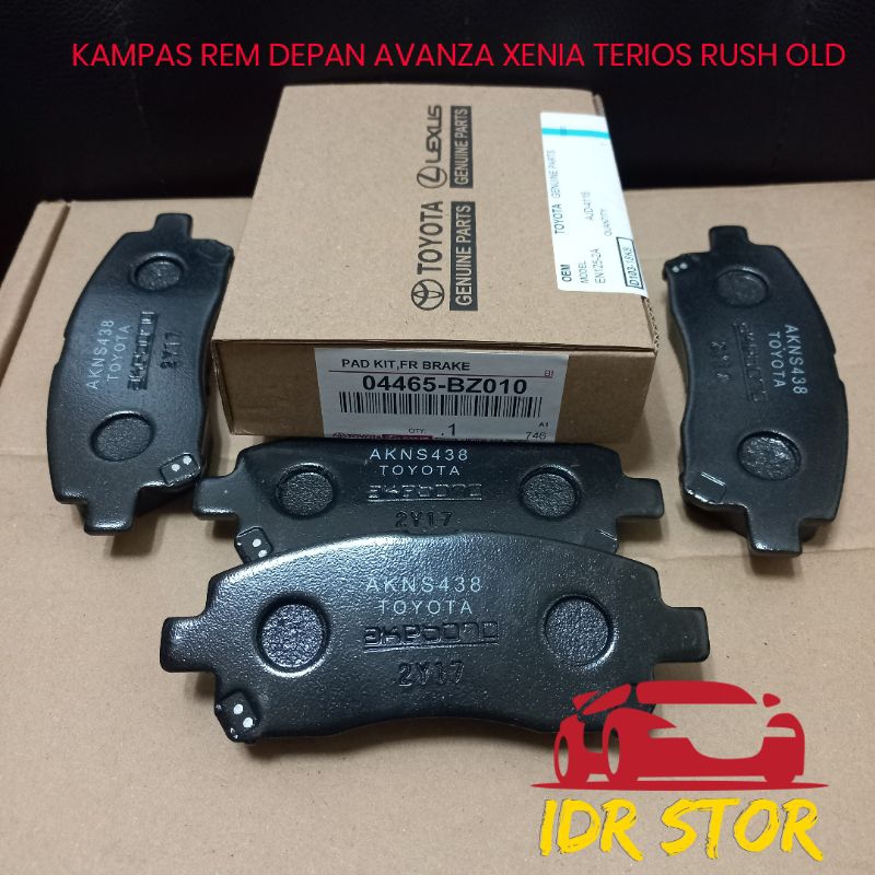 BRAKE PAD AVANZA- KAMPAS REM DEPAN AVANZA XENIA RUSH TERIOS AKEBONO