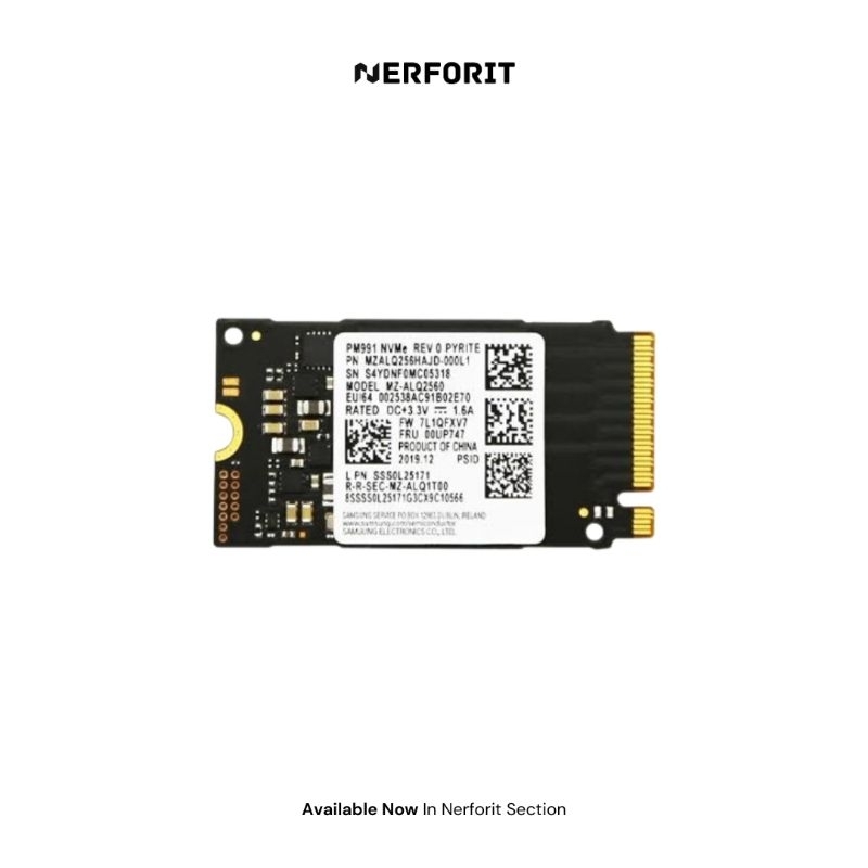 SSD NVME 256GB SAMSUNG GEN 4 2242