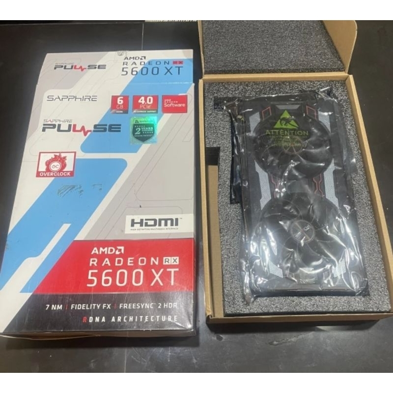 Dijual Sapphire Pulse RX 5600 XT OC - 6GB VRAM