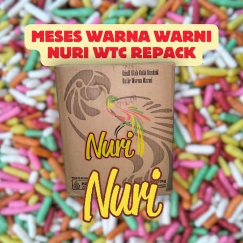 

Meses Warna Warni Nuri WTC Repack - 500gr