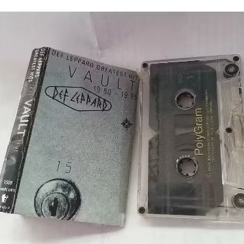 kaset pita def leopard greatest hit vault 1980-1995