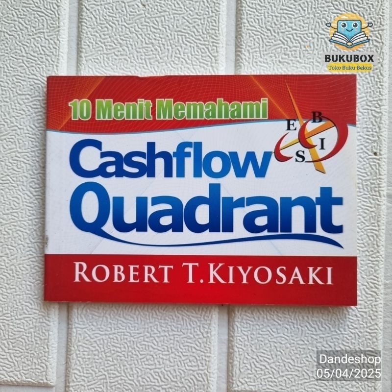10 Menit Memahami Cashflow Quadrant Robert T Kiyosaki # Buku Saku Bekas Preloved