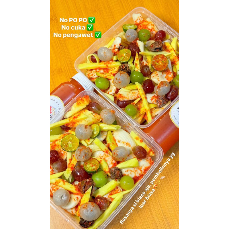 

asinan kiamboy mix awkenyang