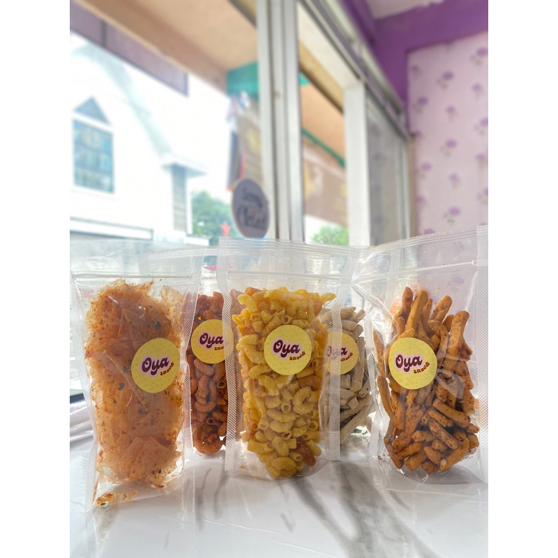 Aneka Snack Serba 5000 - Keripik Asin/Makaroni/Basreng/Keripik Manis