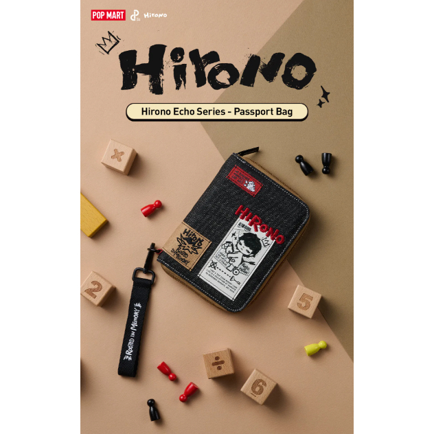 Pop Mart Hirono Echo Series - Passport Bag