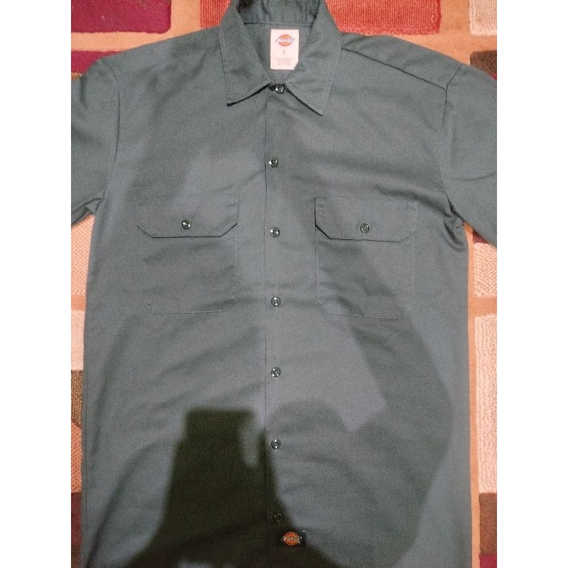 workshirt dickies hunter green