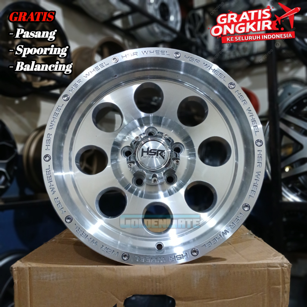 Velg mobil r16 semi offroad untuk innova terios rush Crv hsr duffy lebar 8 pcd 5x114,3