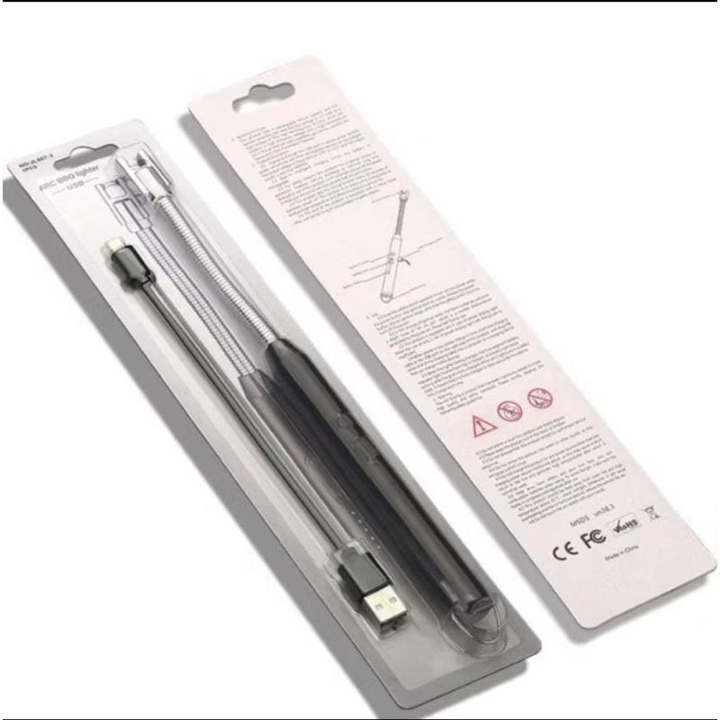 pemantik kompor elektrik pemantik listrik USB Recharge korek kompor elektrik USB