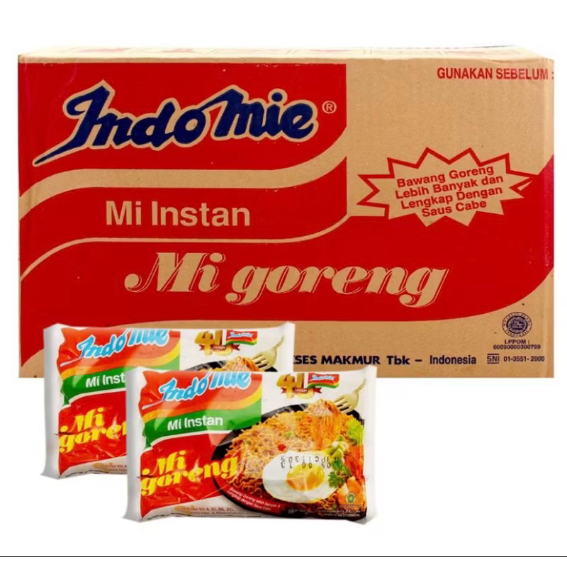 

Indomie goreng 1 dus