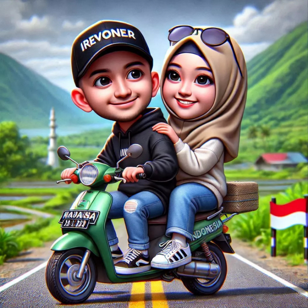 JASA PEMBUATAN KARIKATUR / JASA PENGEDITAN FOTO / JASA KALIKATUR KELUARGA / KARIKATUR UNTUK PERORANG