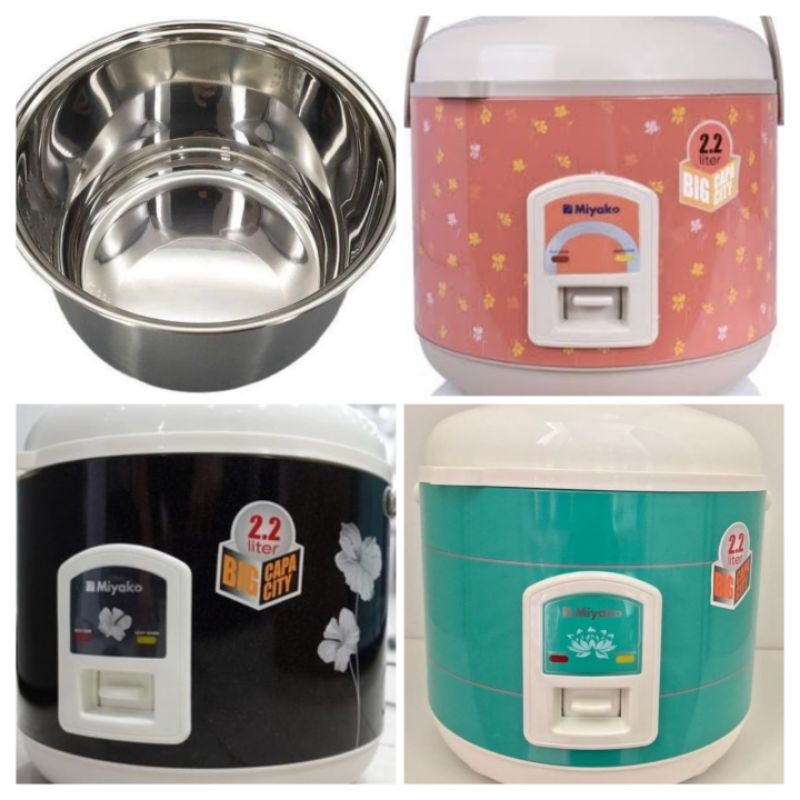 Panci Stainless Steel Innerpot Utk Magic Com Miyako MCM 838