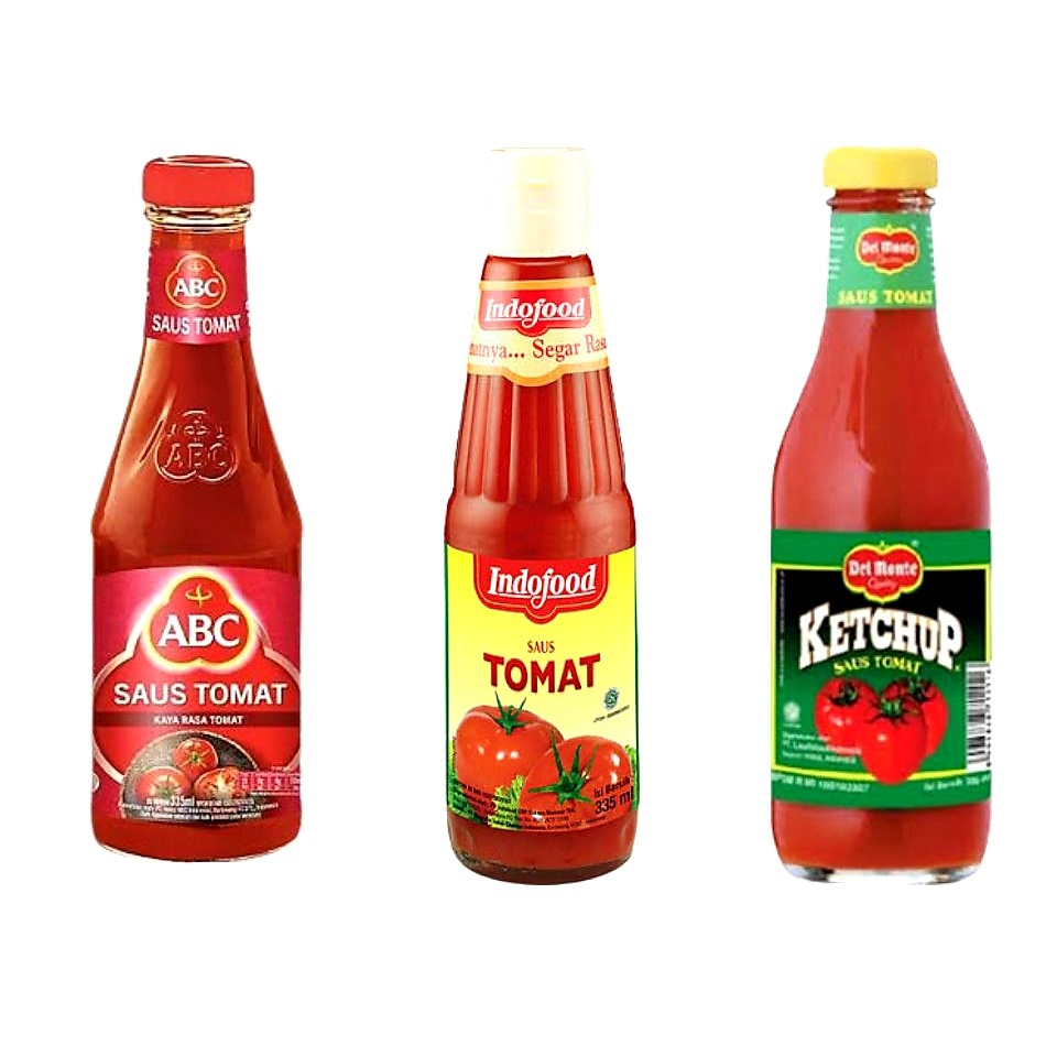 

SAOS TOMAT DELMONTE, ABC, INDOFOOD