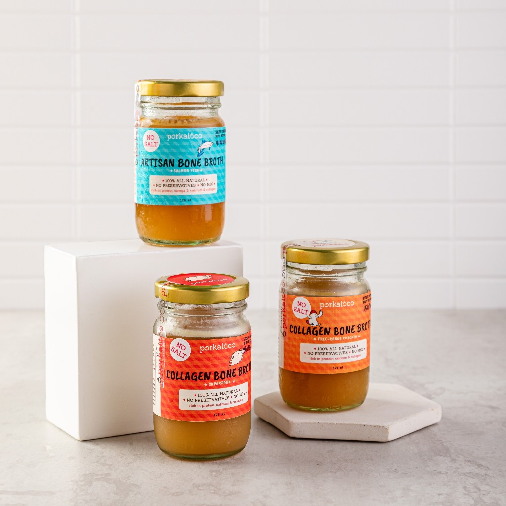 

Artisan PORK COLLAGEN MARROW Bone Broth - Kaldu Tulang Premium Babi (Classic Homemade, Ciakpo)