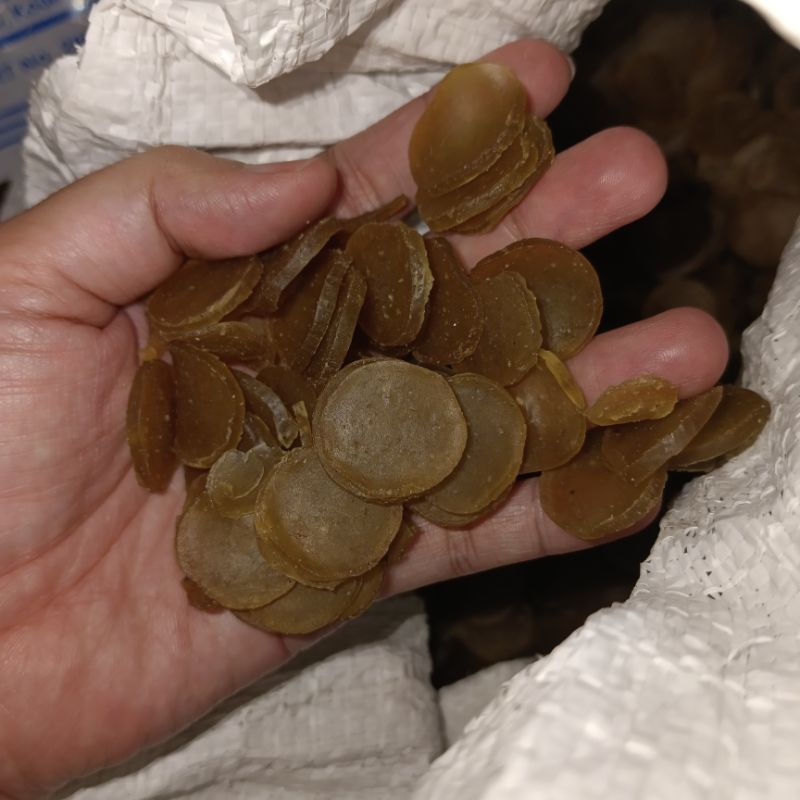 

Krupuk Koin Mentah