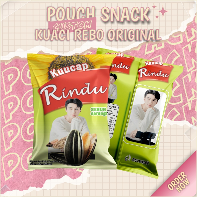 

Snack Pouch Jumbo Custom Kuaci Reb0 Original