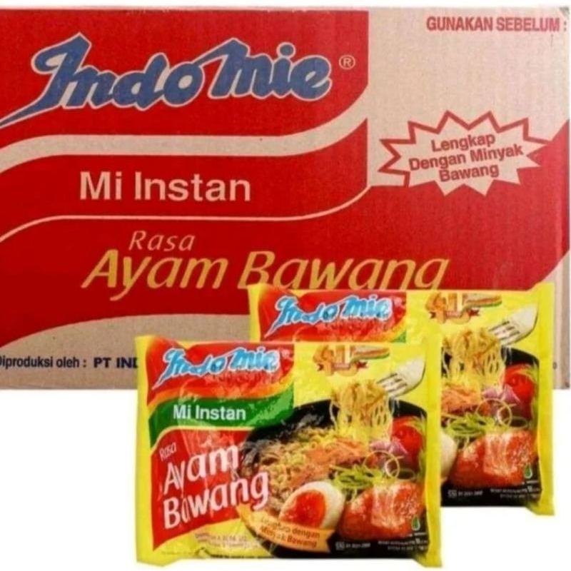

Indomie Ayam Bawang Per dus isi 40Pcs
