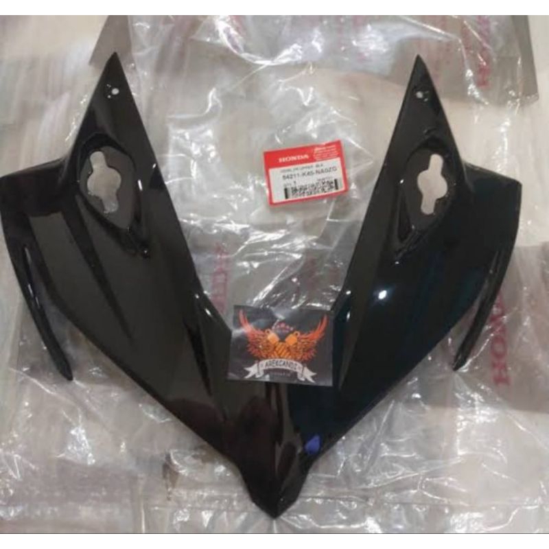 cover tameng panel batok kedok kepala cbr 150 k45n ori ahm