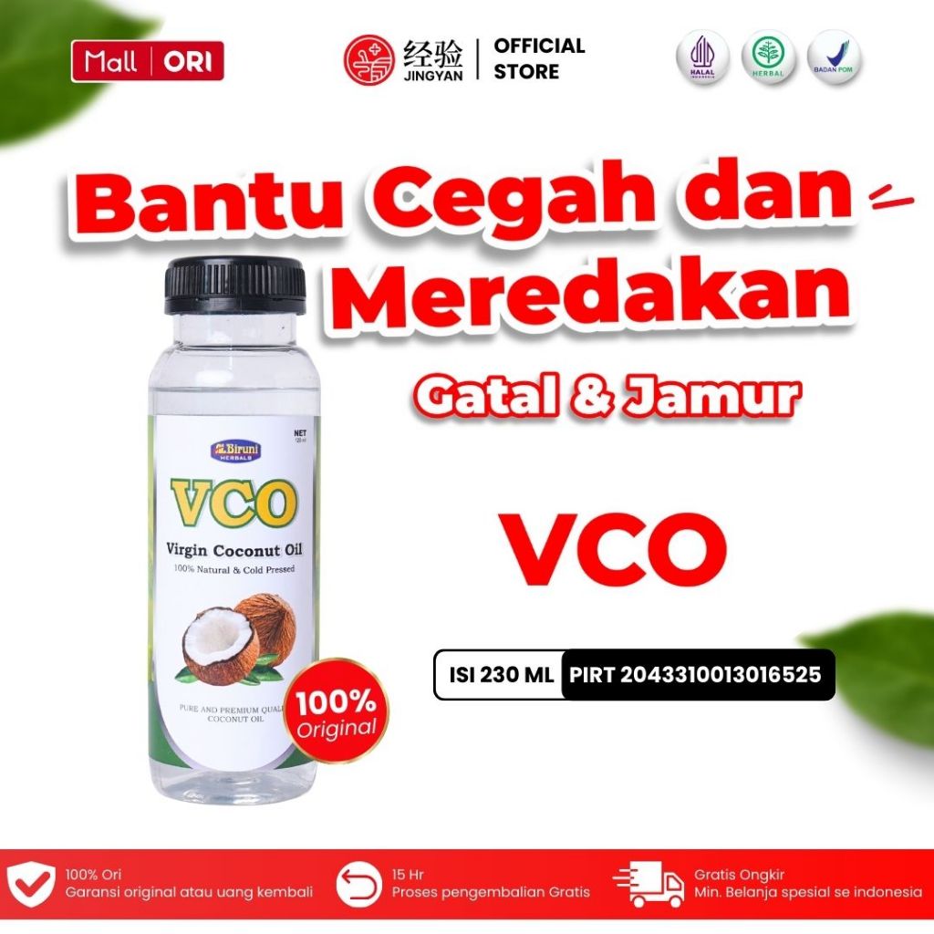 Jingyan VCO - Obat Cina Herbal Untuk Meredakan Gatal Jamur Bekas Bisul