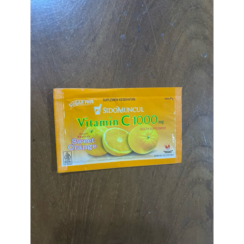 Sidomuncul Vitamin C 1000 mg Serbuk Sweet Orange
