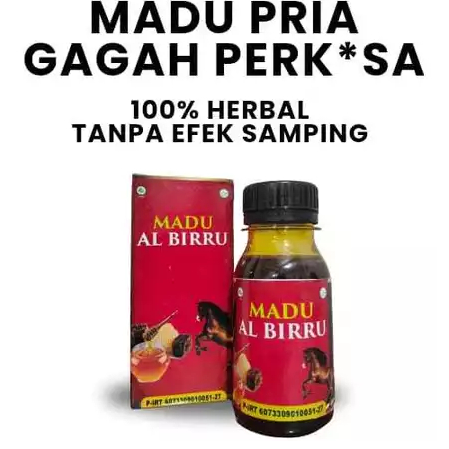 Madu Kuat Pria Tahan Lama/Stamina Pria Perkasa/Madu Herbal Tradisional 100% Original