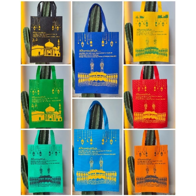 

Tas Oleh - Oleh haji dan umroh | Tas souvenir | tas bingkisan uk 25 x 8 x 35 cm
