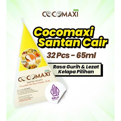

COCOMAXI SANTAN BUBUK REGULER 1 RENCENG (ISI 10 PCS)