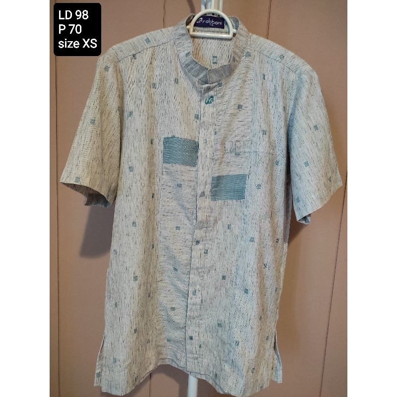 kemeja koko rabbani kemko preloved