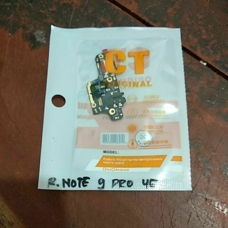 FLEXIBLE CONNECTOR CHARGER XIAOMI REDMI NOTE 9 PRO / NOTE 9S