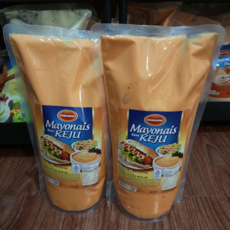 

Mayonaise Keju Prima Agung 1kg
