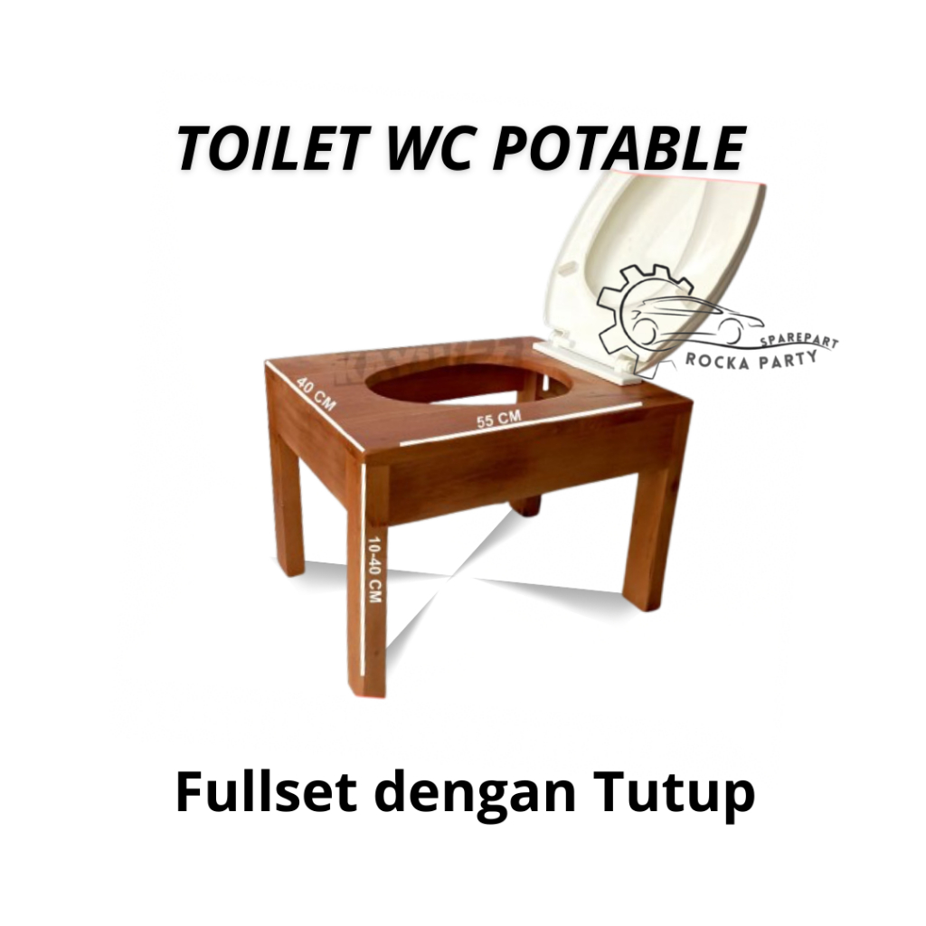 WC Duduk Portable Toilet Duduk Untuk Lansia & Ibu Hamil Berkualitas