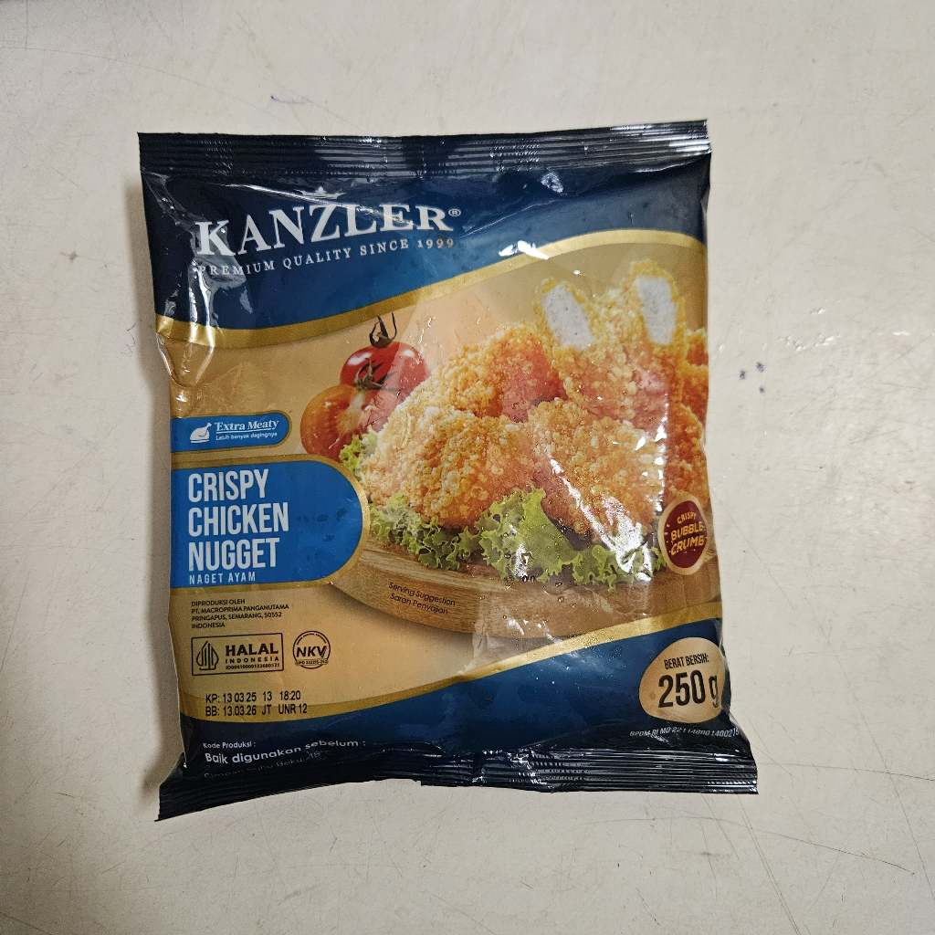 

Kanzler Crispy Chicken Nugget 250 gram