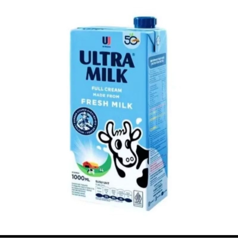 

Susu UHT Ultra Milk 1000ml
