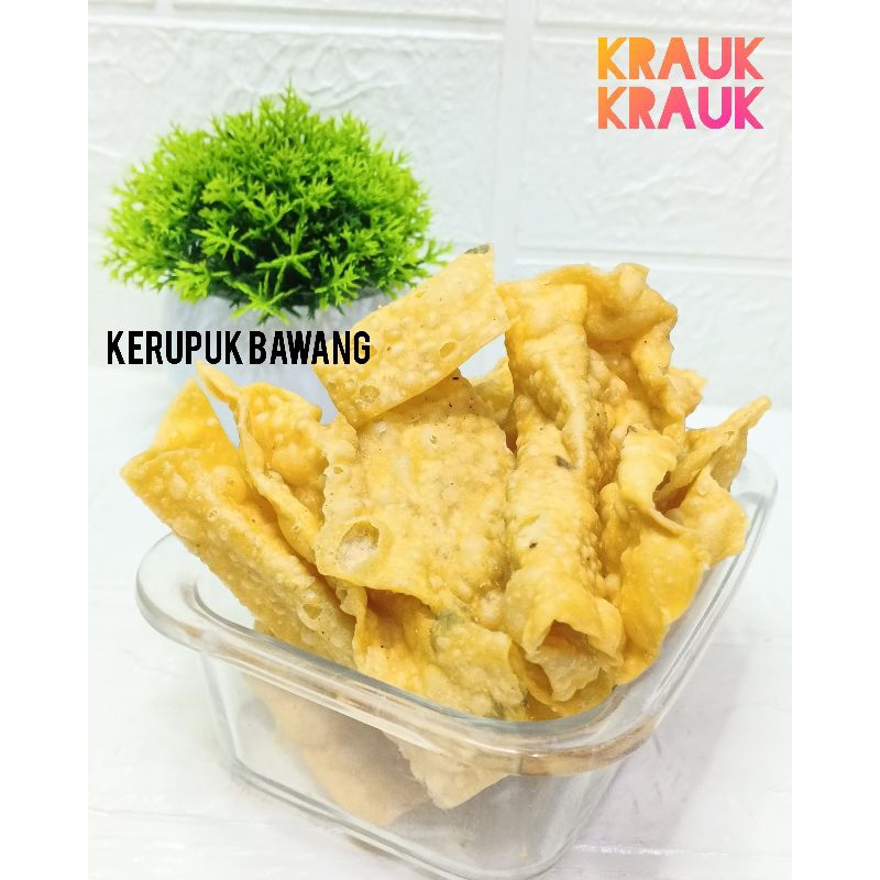 

KERIPIK BAWANG 100 GRAM KERUPUK BAWANG| Krauk krauk