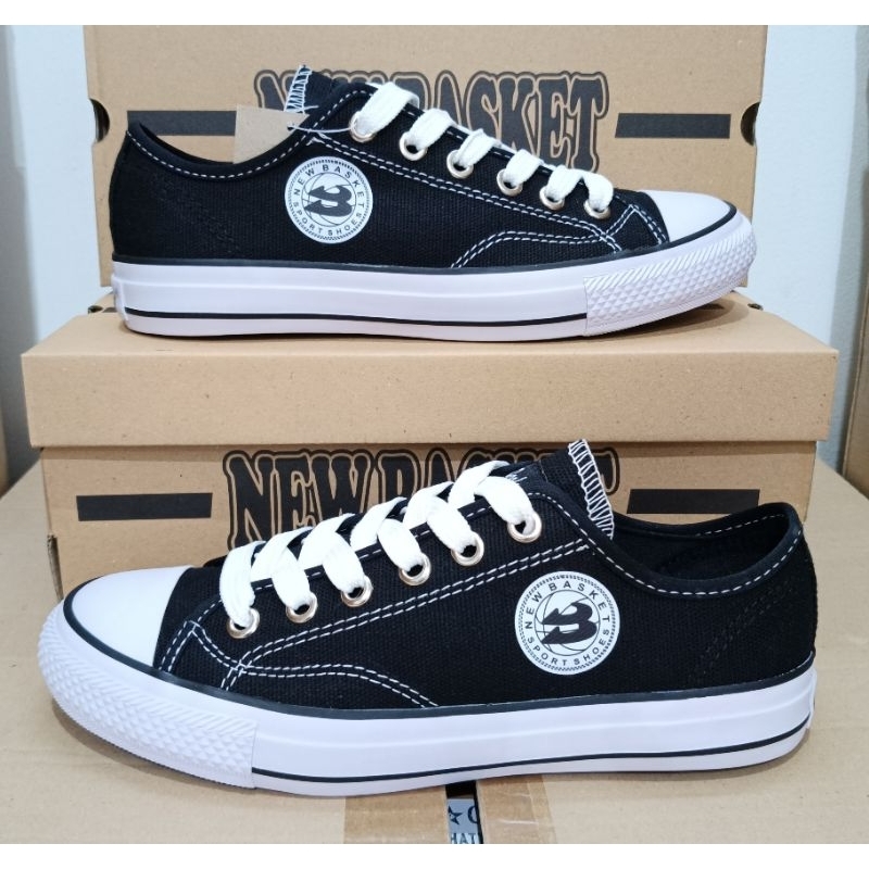 (100% ORIGINAL) Sepatu Sekolah New Basket (NB) 9566 LC Pendek Original Kualitas Premium