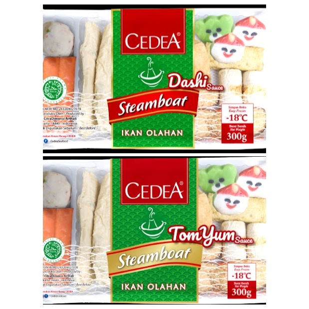 

Cedea Steamboat Instant | Daisy Sauce & TomYum Sauce 300gr
