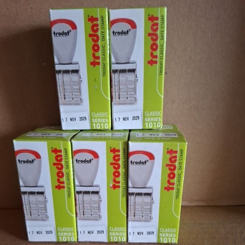 

stempel tanggal trodat classic series 1010 4mm