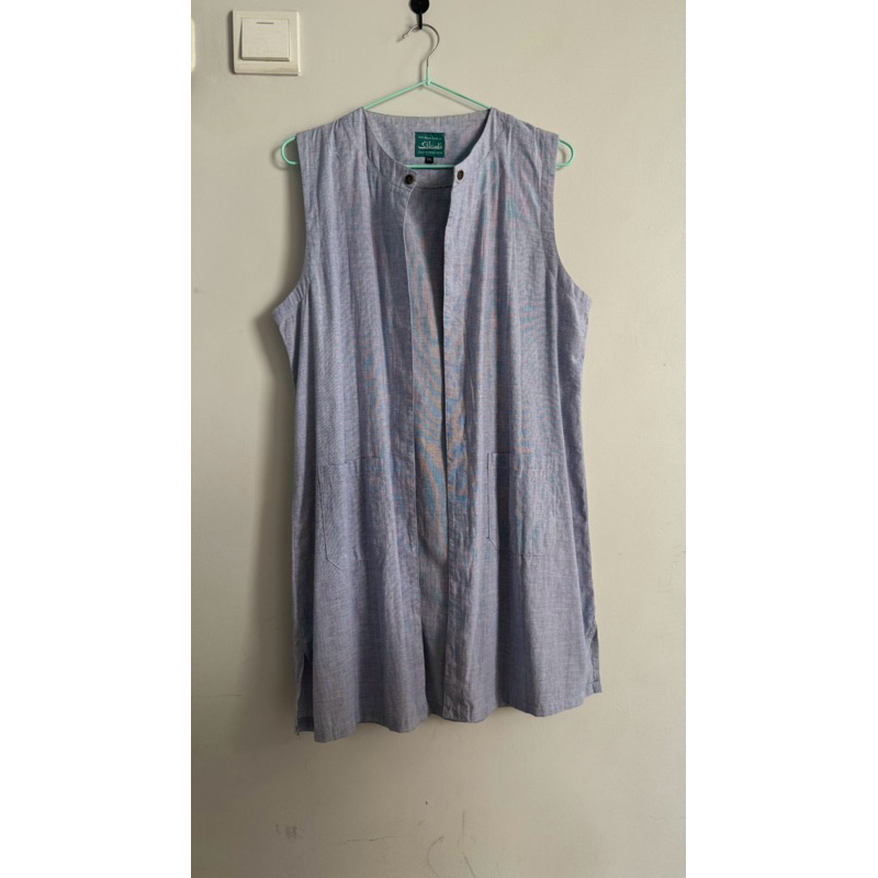 Preloved Outer Biru Muda