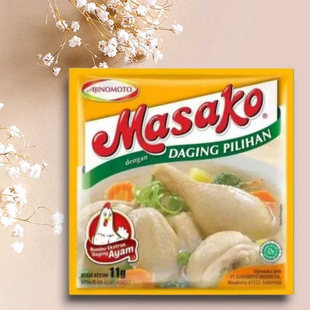 

Masako Daging Ayam Perisa Masakan Instant 8,5 gr Halal